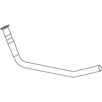 Tuyau d'échappement DINEX