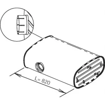 Silenciaux arrière DINEX