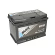 Batterie de démarrage Start & Stop 4MAX BAT72/760R/EFB/4MAX - Visuel 2