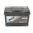 Batterie de démarrage Start & Stop 4MAX BAT72/760R/EFB/4MAX - Visuel 3
