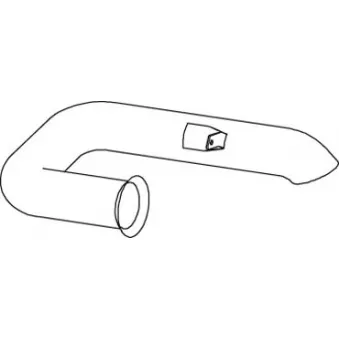 Tuyau d'échappement DINEX