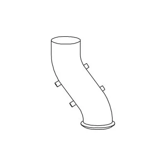 Tuyau d'échappement DINEX