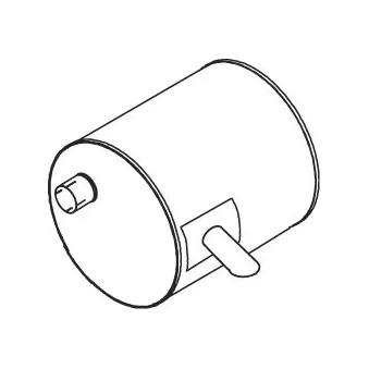 Silencieux arrière DINEX