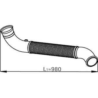 collecteur d'échappement DINEX