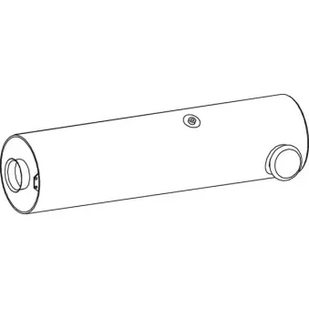 Silencieux arrière DINEX