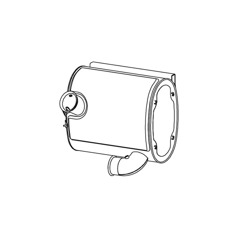 Silencieux central DINEX 64308