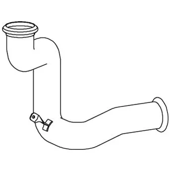 Tuyau d'échappement DINEX