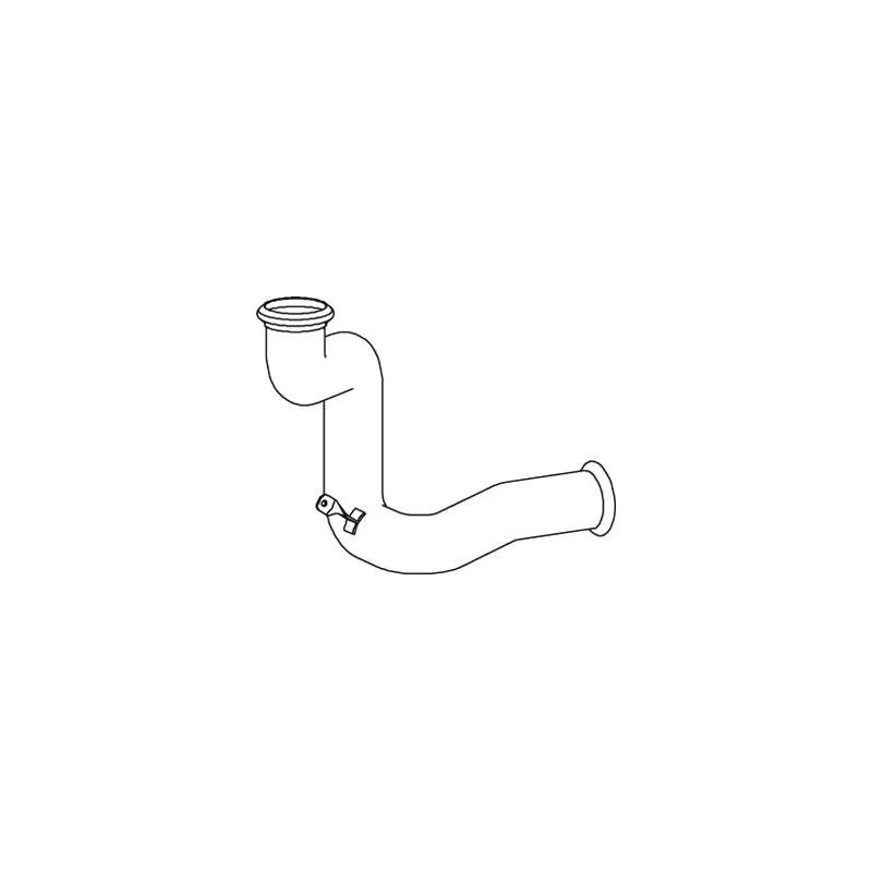 Tuyau d'échappement DINEX 82502