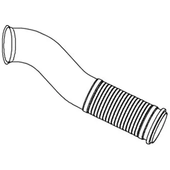Tuyau d'échappement DINEX