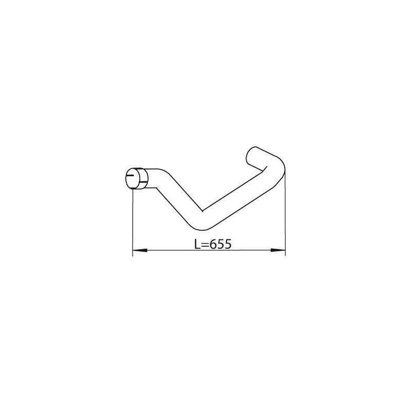 collecteur d'échappement DINEX 47526