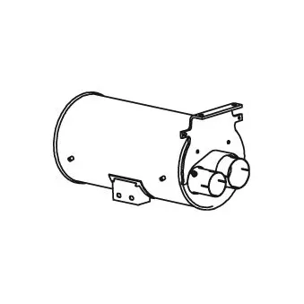 Silencieux central DINEX