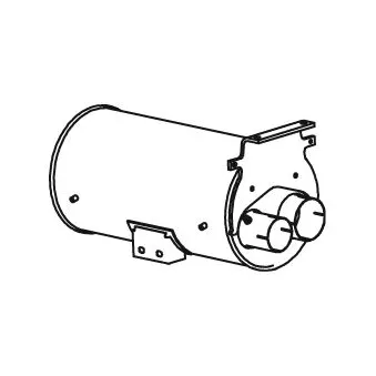 Silencieux central DINEX