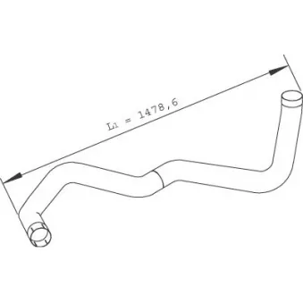 collecteur d'échappement DINEX