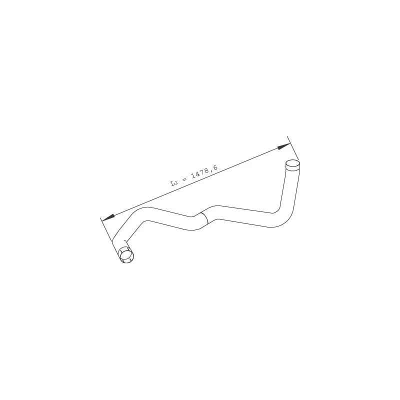 collecteur d'échappement DINEX 28792