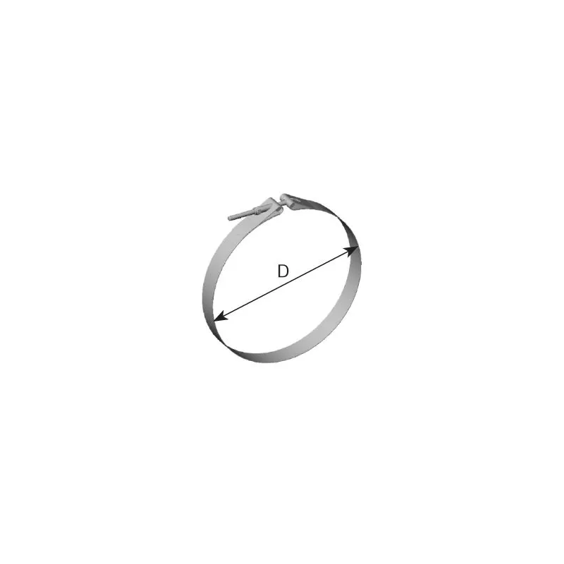 collier, système d'échappement DINEX 95407