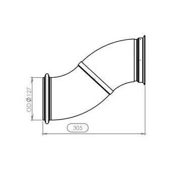 collecteur d'échappement DINEX