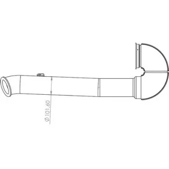 collecteur d'échappement DINEX