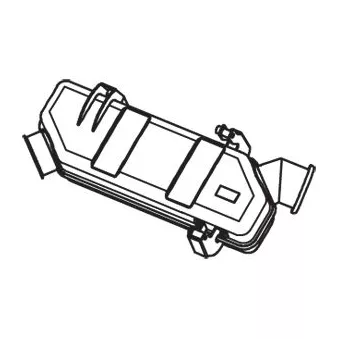 Silencieux arrière DINEX