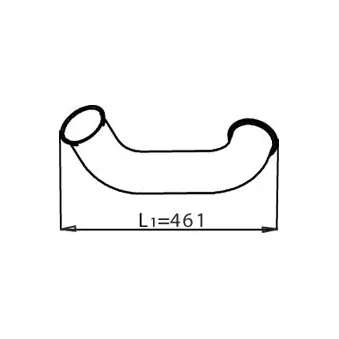 collecteur d'échappement DINEX 22175
