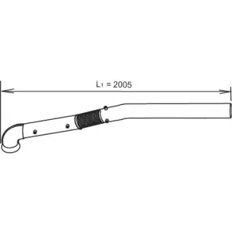 collecteur d'échappement DINEX