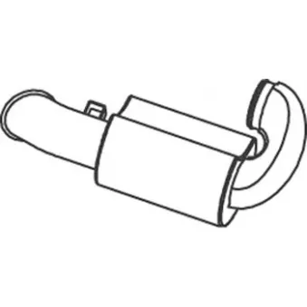 silencieux arrière DINEX