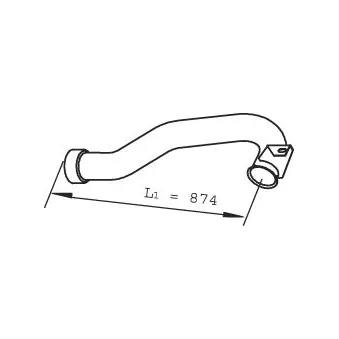 collecteur d'échappement DINEX