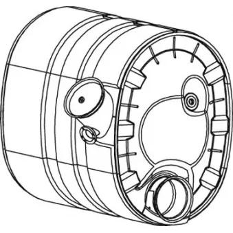 Pot de détente/silenciaux arrière DINEX