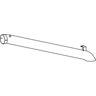 Tuyau d'échappement DINEX