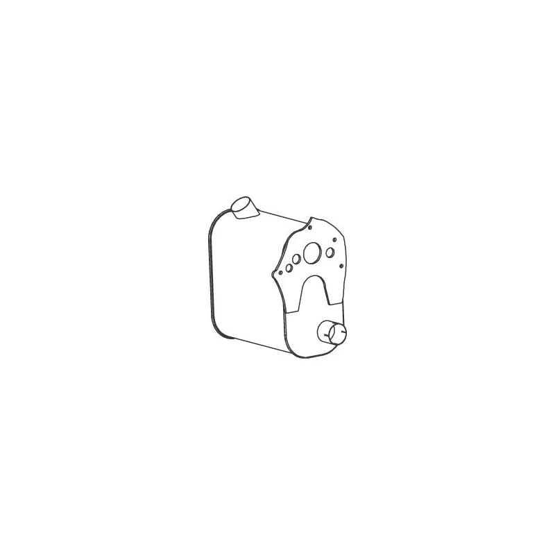 Silencieux central DINEX 49385