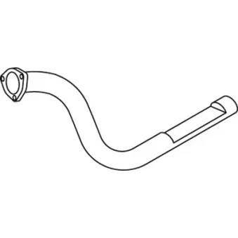 Tuyau d'échappement DINEX