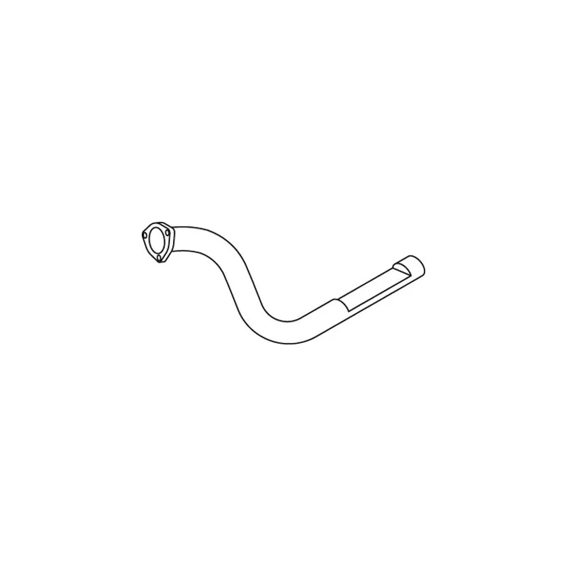 Tuyau d'échappement DINEX 52221