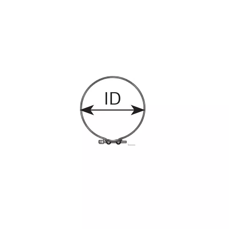 collier, système d'échappement DINEX 99890