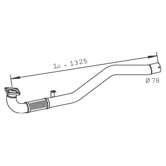 collecteur d'échappement DINEX