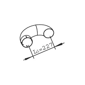 Tuyau d'échappement DINEX