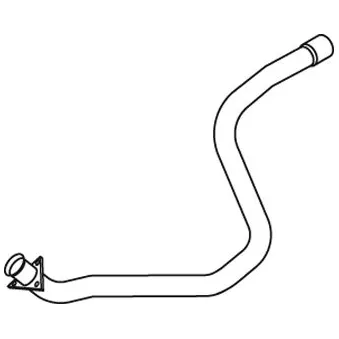 Tuyau d'échappement DINEX