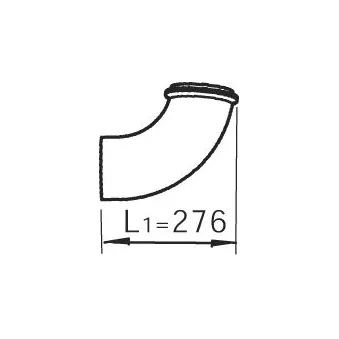 Tuyau d'échappement DINEX