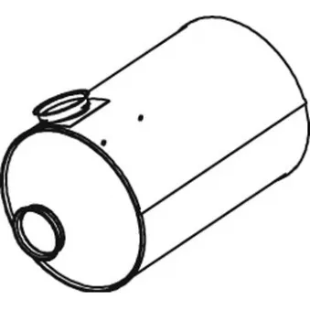 Pot de détente/silenciaux arrière DINEX