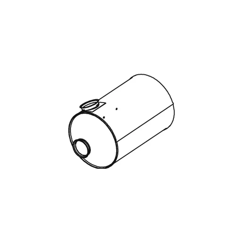 Pot de détente/silenciaux arrière DINEX 64453