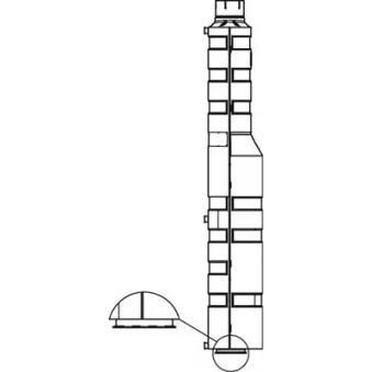 Silencieux central DINEX