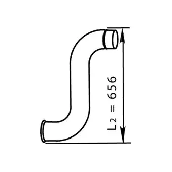 Tuyau d'échappement DINEX