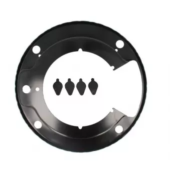 Tole de recouvrement, tambour de frein arrière gauche  SBP