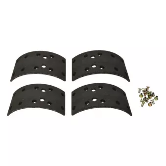 Kit de garnitures de frein, frein à tambour SBP 07-L17280-N00A