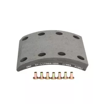 Kit de garnitures de frein, frein à tambour SBP 07-L17988-N00