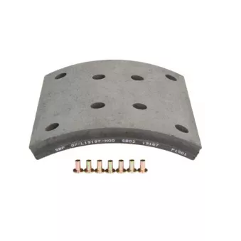 Kit de garnitures de frein, frein à tambour SBP 07-L19187-N00