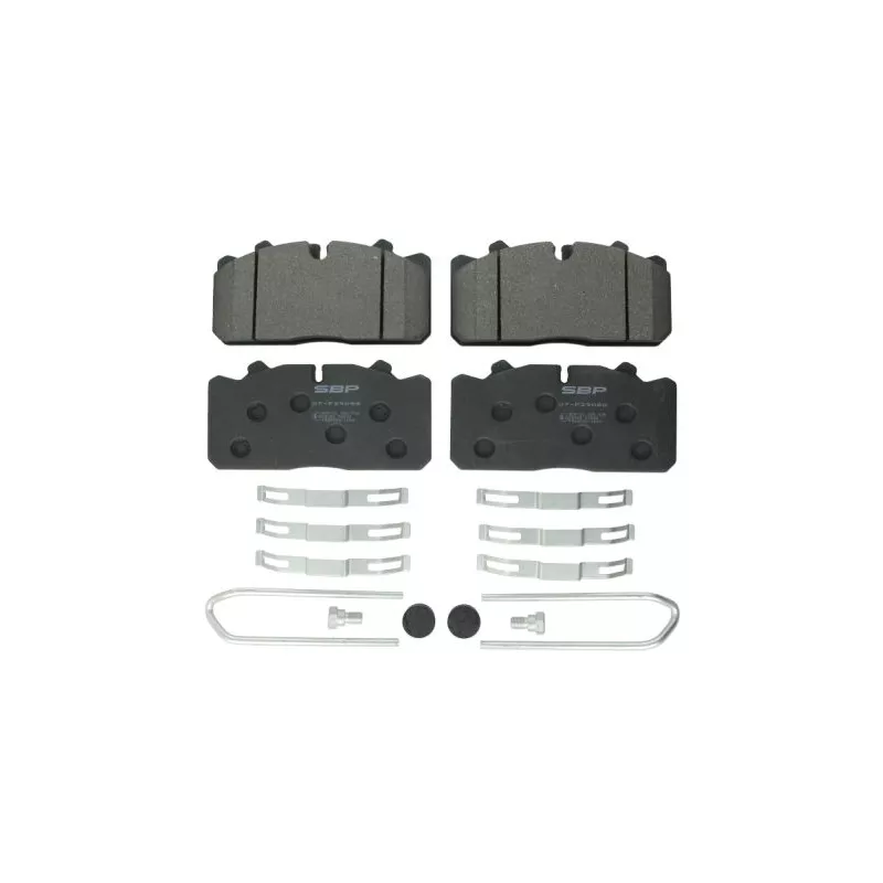 Jeu de 4 plaquettes de frein SBP 07-P29088