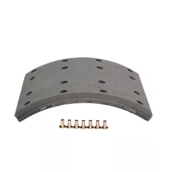 Kit de garnitures de frein, frein à tambour SBP