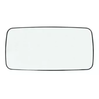Verre de rétroviseur, rétroviseur extérieur PACOL DAF-MR-028