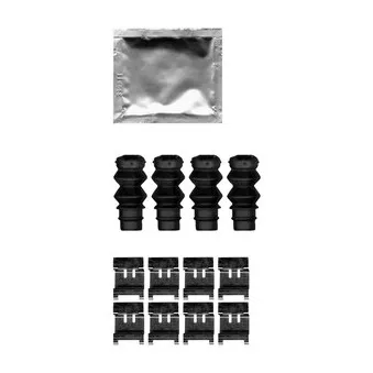 Kit d'accessoires, plaquette de frein à disque DELPHI