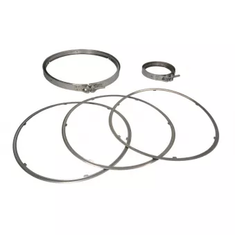 Bride métallique, échappement DINEX