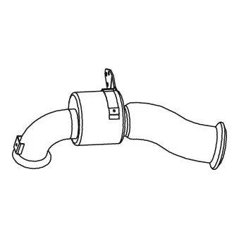 Tuyau d'échappement DINEX